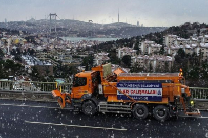 İstanbul için şiddetli kar ve fırtına uyarısı