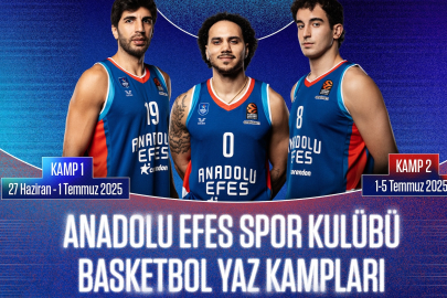 Anadolu Efes Spor Kulübü Basketbol Yaz Kampları'nın 2025 Yılı Kayıtları Başladı