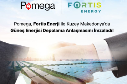 Pomega’dan Kuzey Makedonya’ya enerji depolama hamlesi