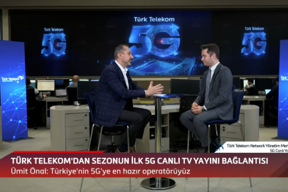 Türk Telekom’dan Trendyol Süper Ligi’nin ilk 5G canlı TV yayını bağlantısı 