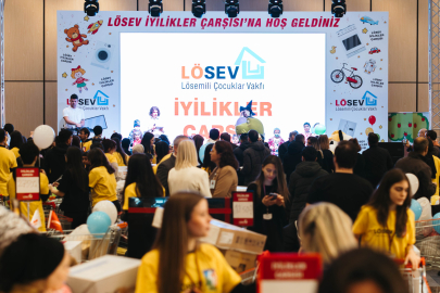 LÖSEV’in ‘İyilikler Çarşısı’ Projesi İstanbul’da Başladı!