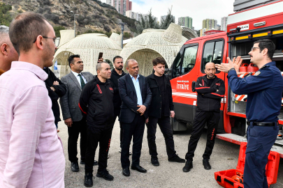 Ankara Büyükşehir'den itfaiyecilere eğitim